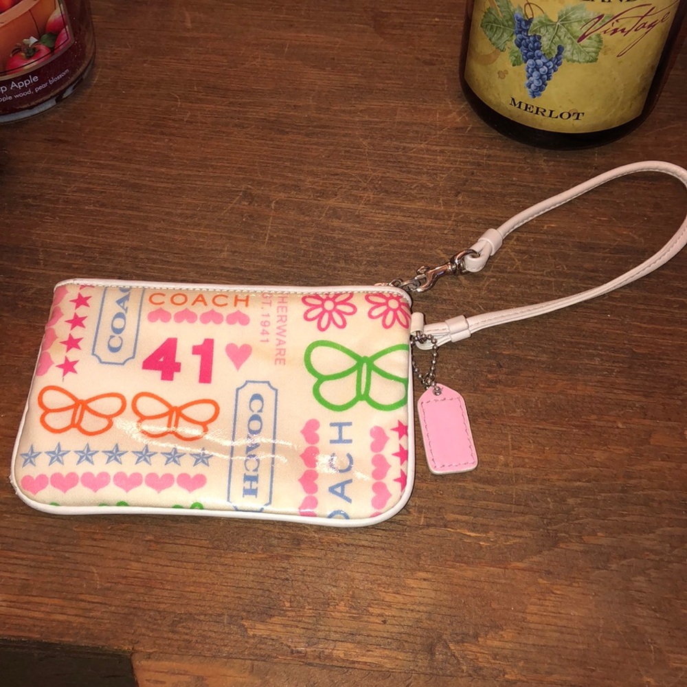 Coach wristlet